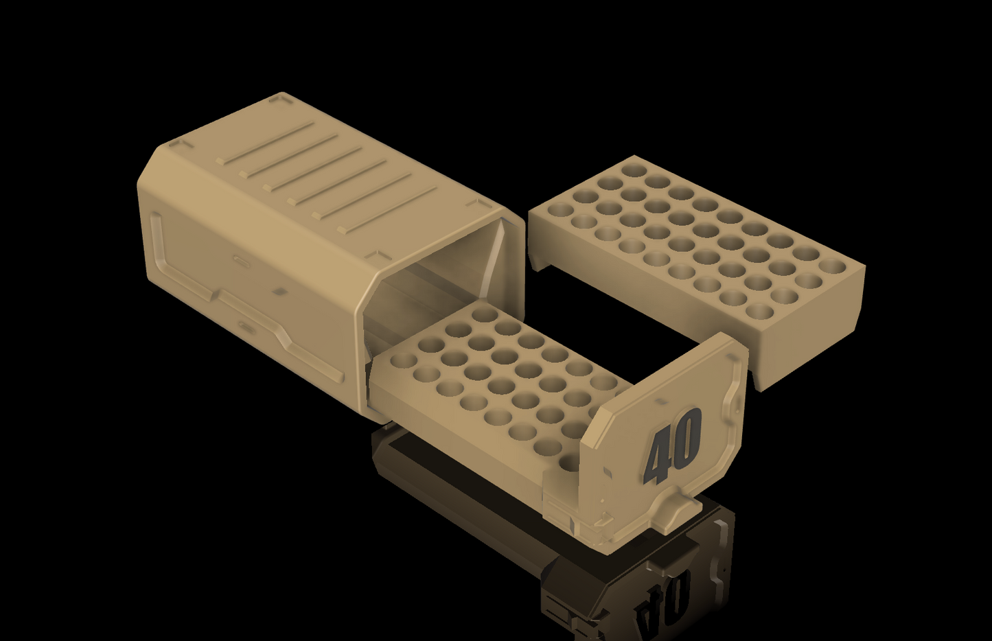 Bundle Deal - Locking Ammo boxes - 3D printable