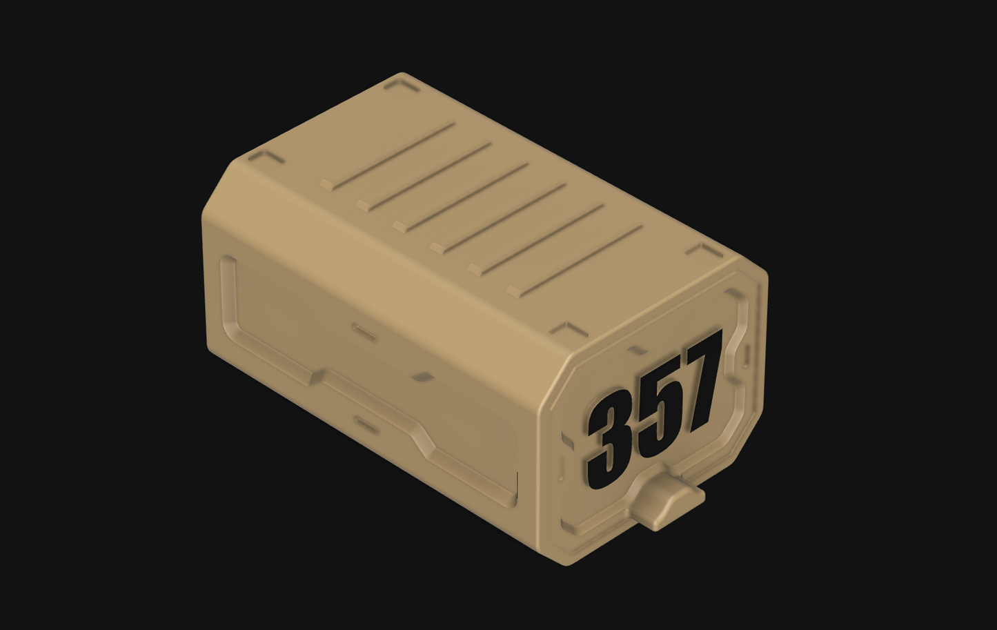 357 MAG - Print It Yourself Ammo box- 50 Round- STL