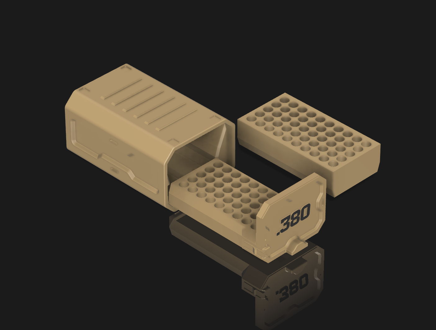 Bundle Deal - Locking Ammo boxes - 3D printable