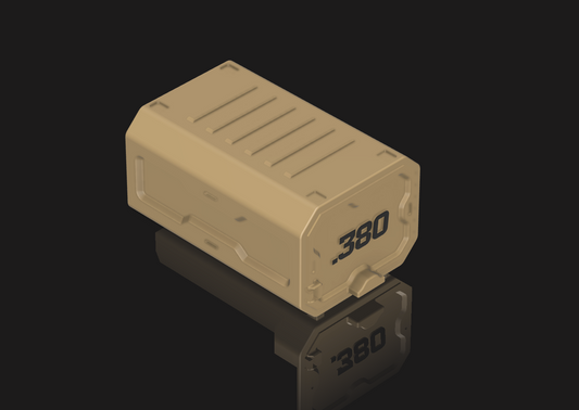 .380 Ammo Box w/Locking - 3D Printable