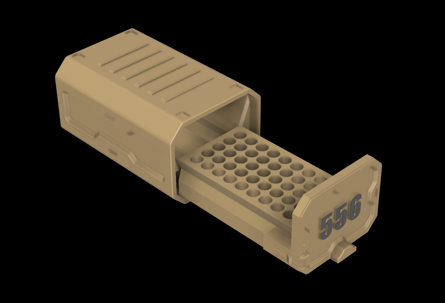 556/223 Ammo Box w/Locking - 3D Printable – CadDesignSolutions