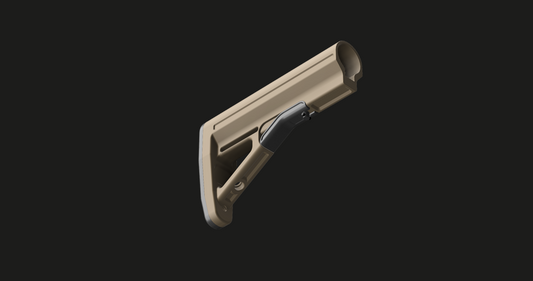 Carbine Stock - Mil-Spec - 3D Printable