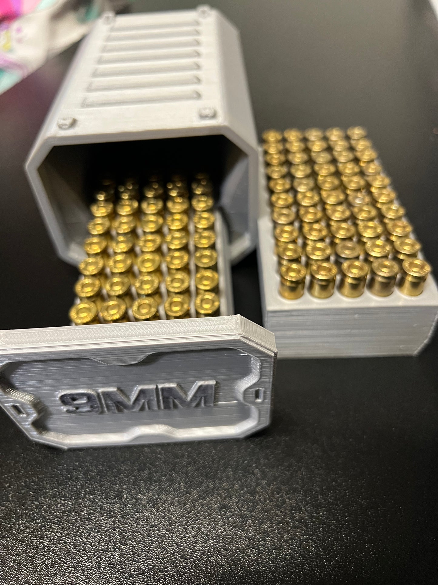 .9mm Ammunition Storage Box - Free Shipping