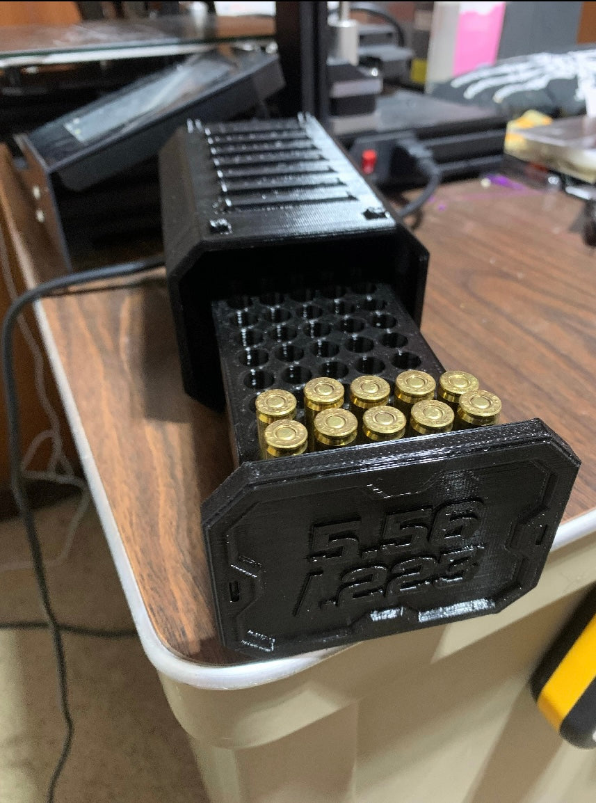 .556/.223 Ammunition Storage Box - Free Shipping