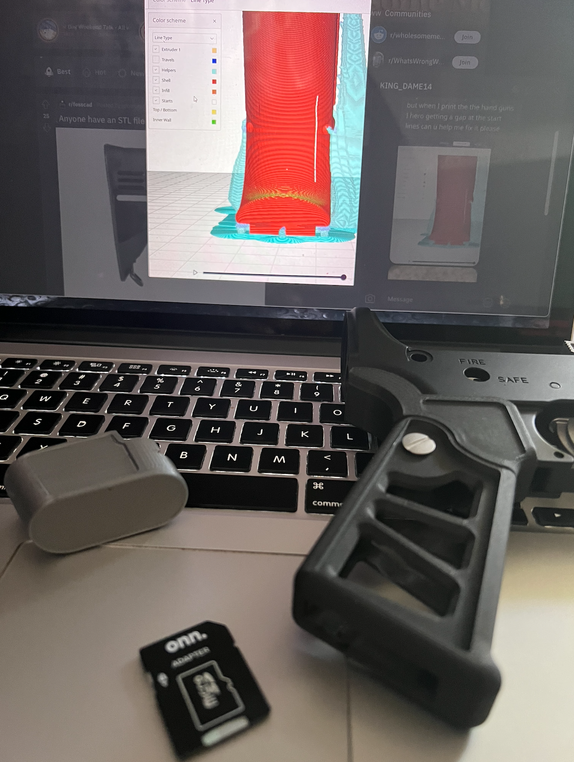 ERGONOMIC FOLDING PISTOL GRIP FOR M16/M4/AR15 - 3D printable