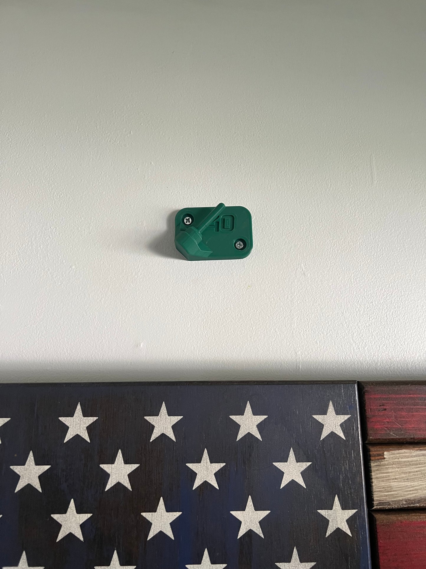 .1 - Pistol Bore Wall Mount - 3D printable