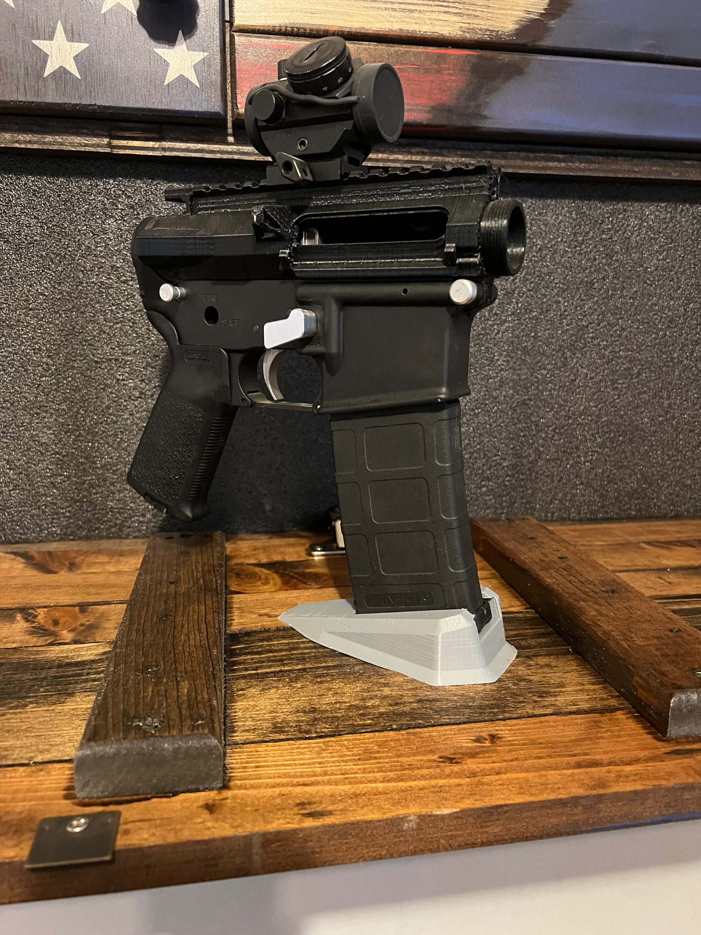 .1 - 3D Printed Short Rifle Stand