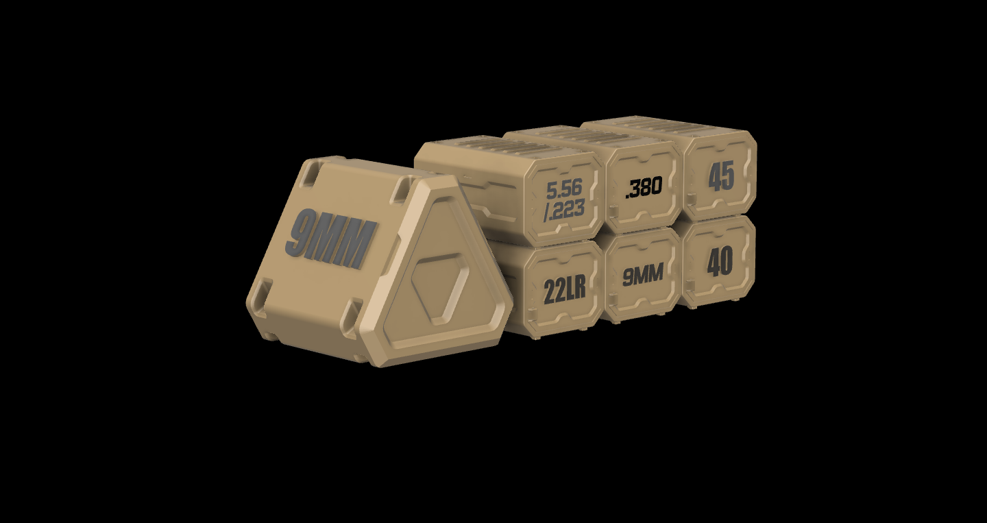 .1 - Ammo Can - 3D printable files