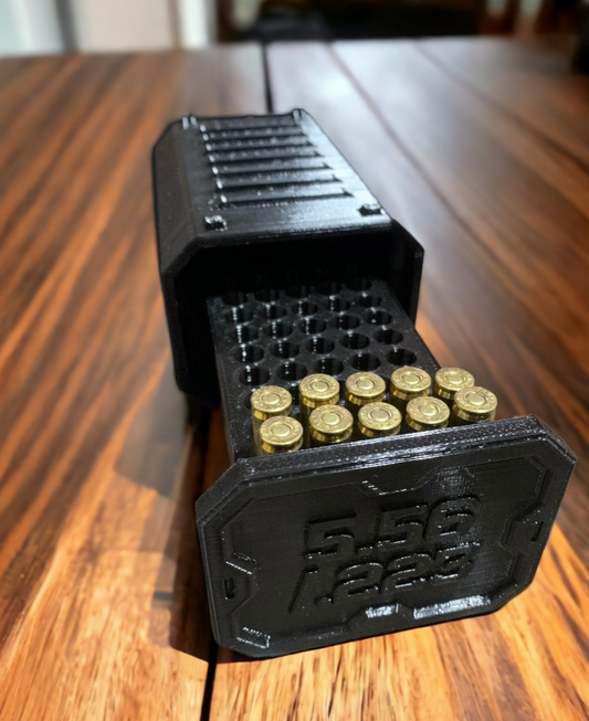 .556/.223 Ammunition Storage Box - Free Shipping