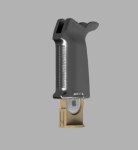 Apple AirTag Mount for Magpul MOE Grip - 3D Printable