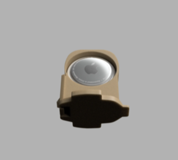 Apple AirTag Mount for Magpul MOE Grip - 3D Printable