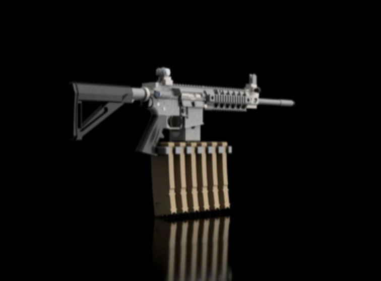 .1 - AR15/6 MAG MOUNT - 3D Printable