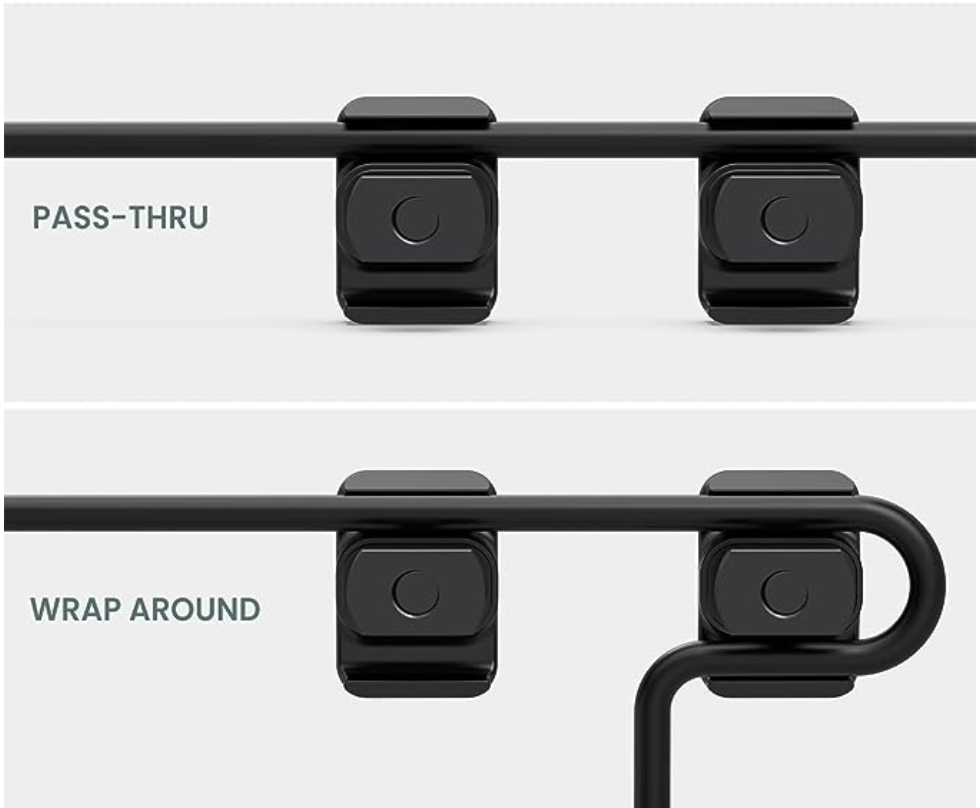 .1 - MLOK - Wire Management - 3D Printable