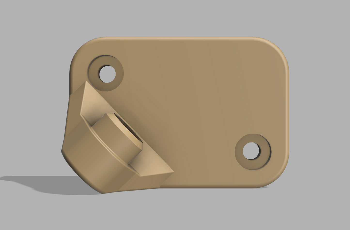 .1 - Pistol Bore Wall Mount - 3D printable