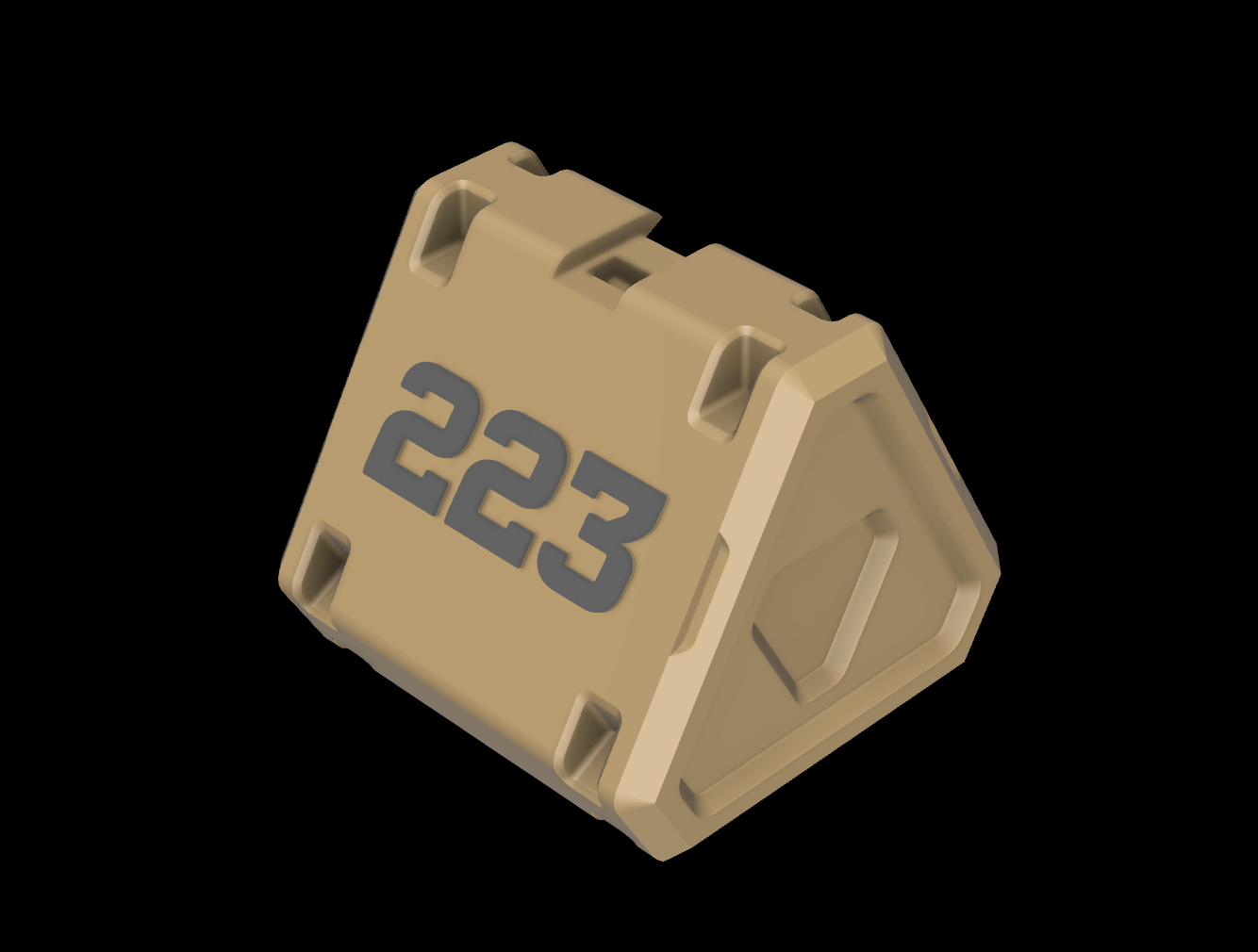 .1 - Ammo Can - 3D printable files