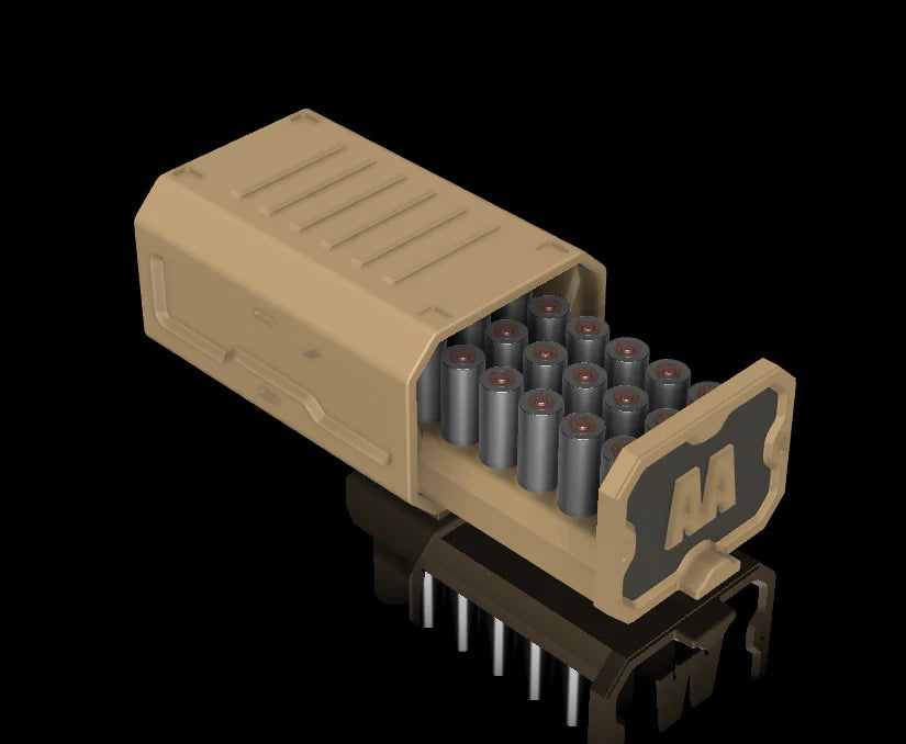 .1 - AA/AAA Battery Storage Box - Printed