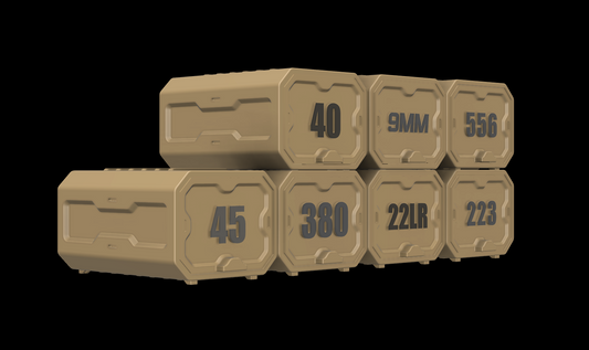 .1 - 14 Caliber Ammo Boxes - 3D Printable