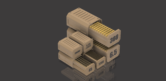 Custom Bundle Deal - Print It Yourself Ammo boxes - 3D printable