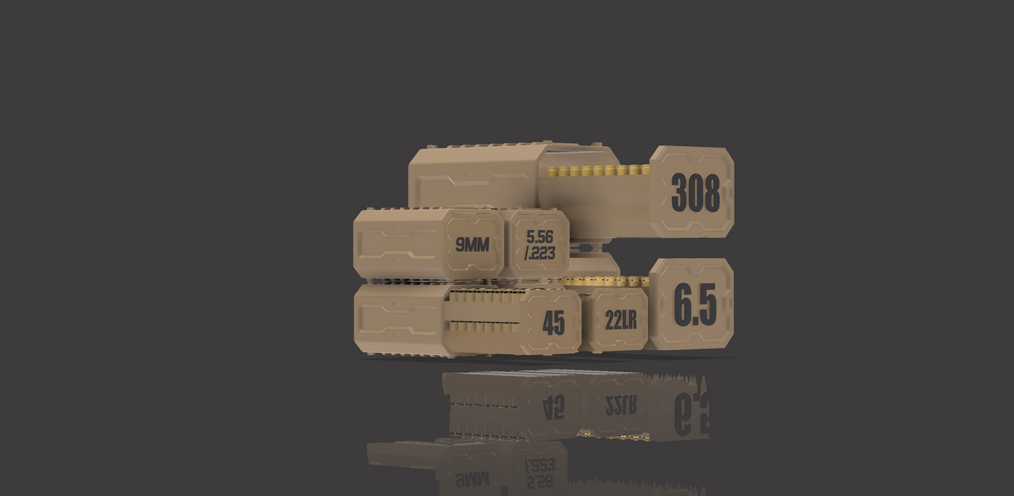 Custom Bundle Deal - Print It Yourself Ammo boxes - 3D printable