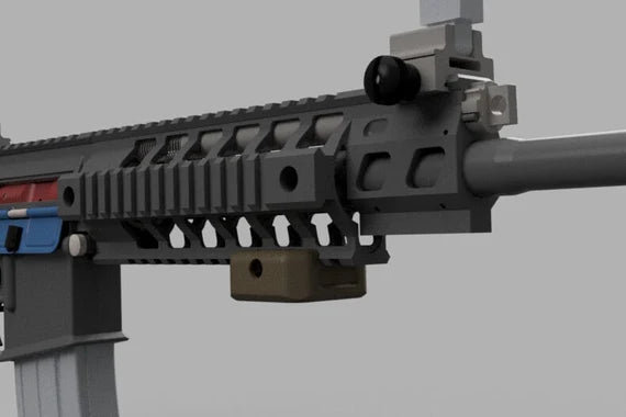 Apple AirTag Holder For Picatinny Rail (AR-15)- 3D Printable