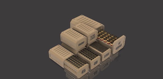 Custom Bundle - 22LR/223/9mm/12gauge/40/45 - 3D printable